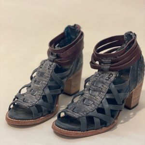 Freebird by Steven Penny Leather Heeled Sandal